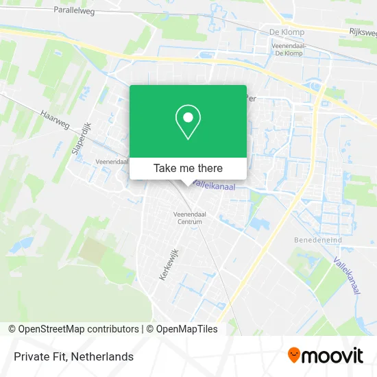 Private Fit map
