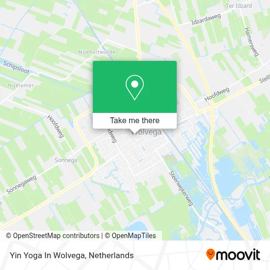 Yin Yoga In Wolvega map