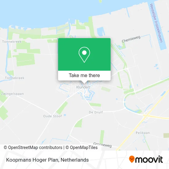 Koopmans Hoger Plan map