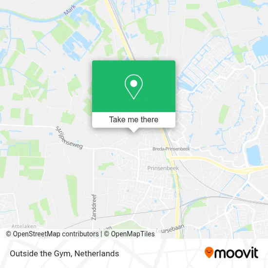 Outside the Gym map