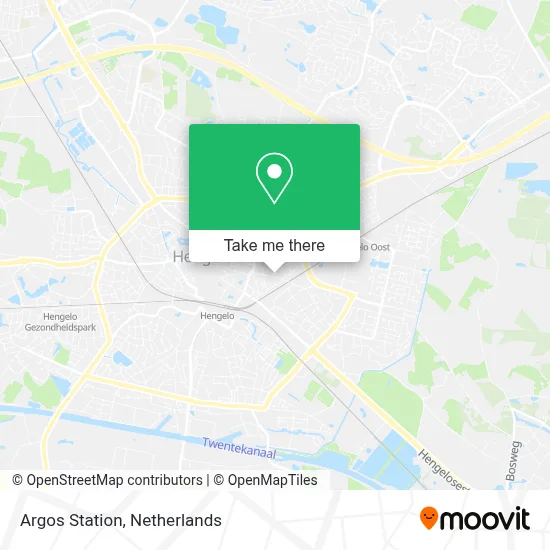Argos Station map