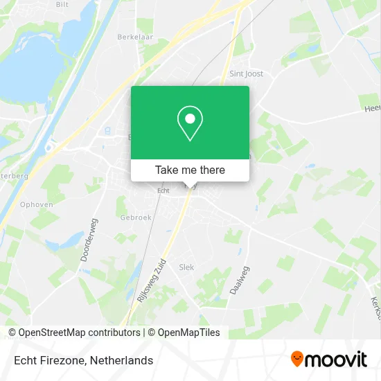 Echt Firezone map