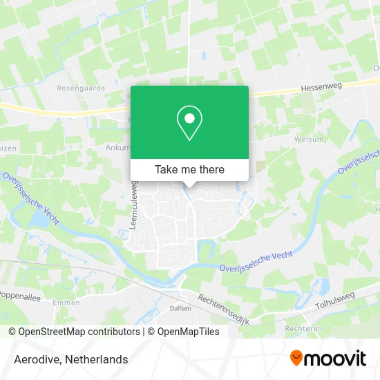 Aerodive map