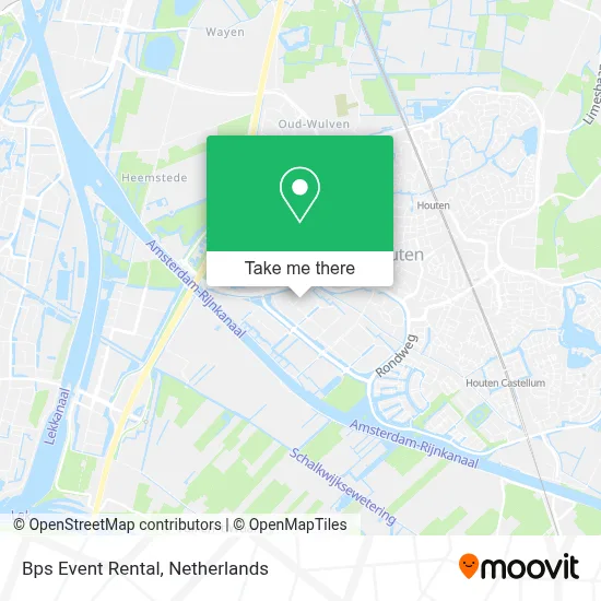 Bps Event Rental map