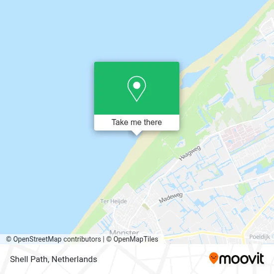 Schelpenpad map