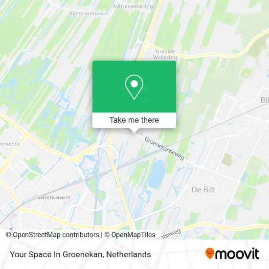 Your Space In Groenekan map
