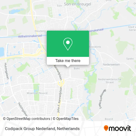 Codipack Group Nederland Karte