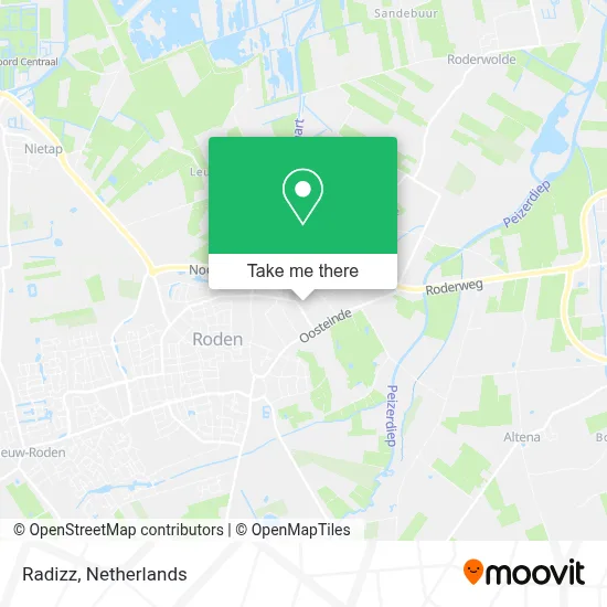 Radizz map