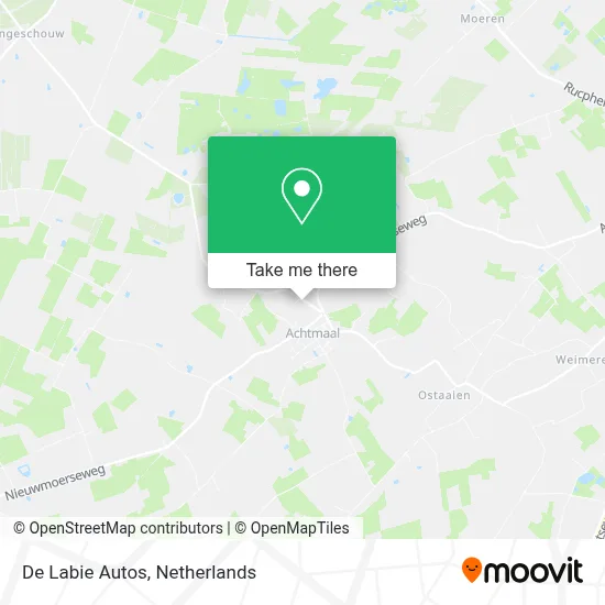 De Labie Autos map