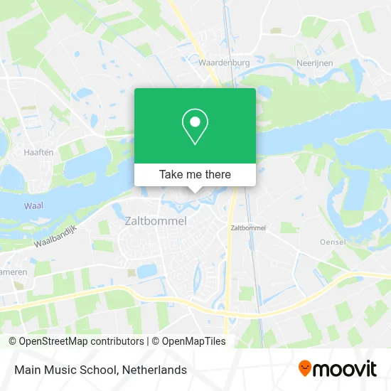 Main Music School map