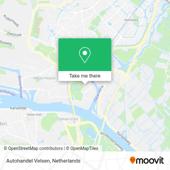 Autohandel Velsen Karte