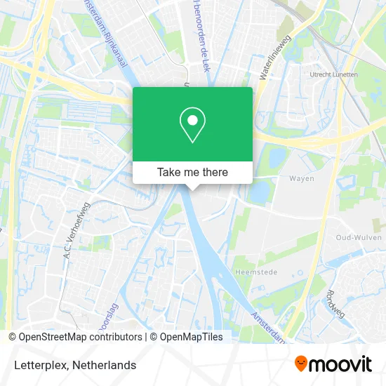 Letterplex map