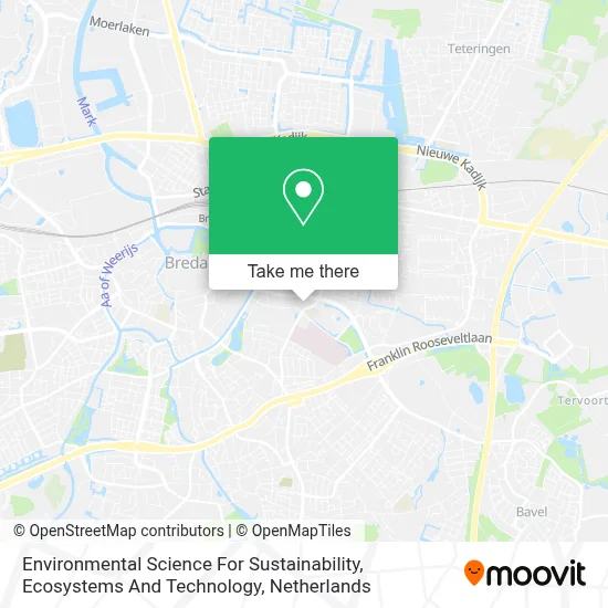 Environmental Science For Sustainability, Ecosystems And Technology map