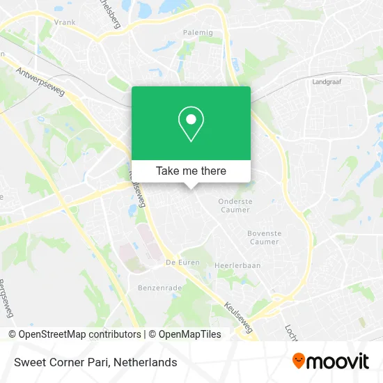 Sweet Corner Pari map