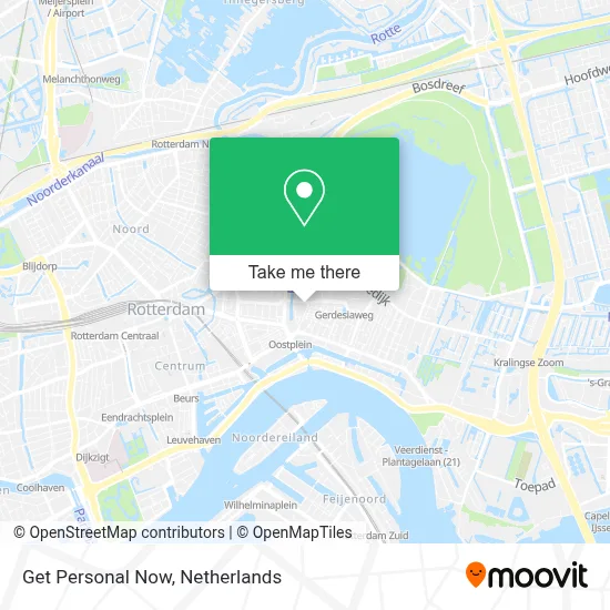 Get Personal Now map