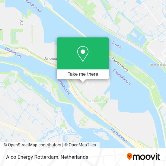 Alco Energy Rotterdam map