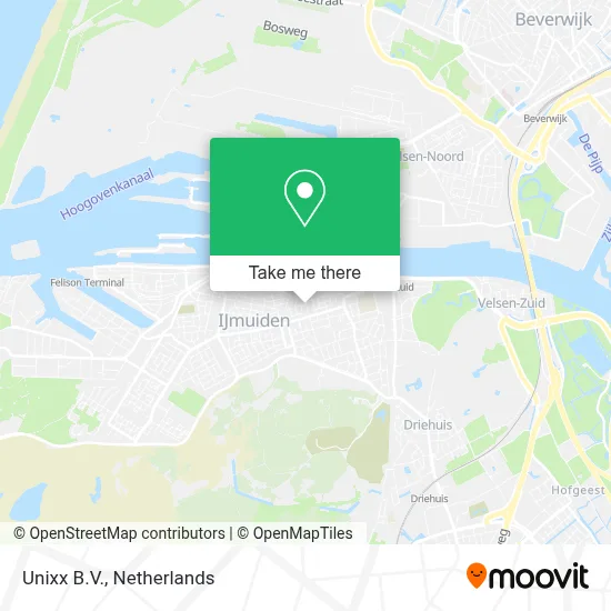 Unixx B.V. map