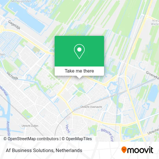 Af Business Solutions map