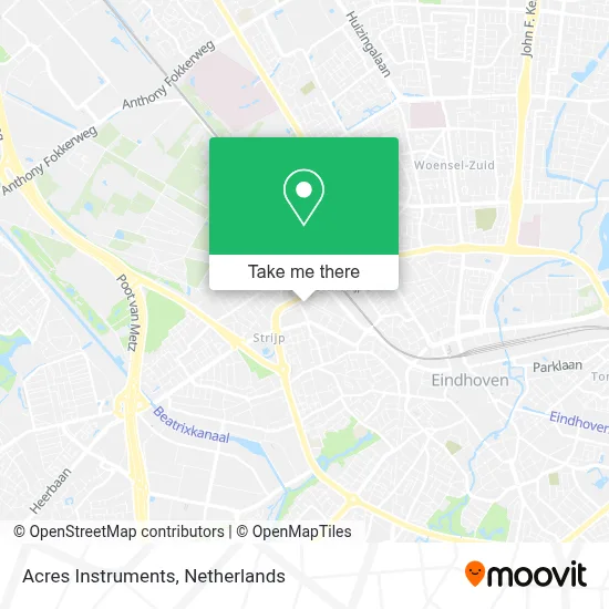 Acres Instruments Karte