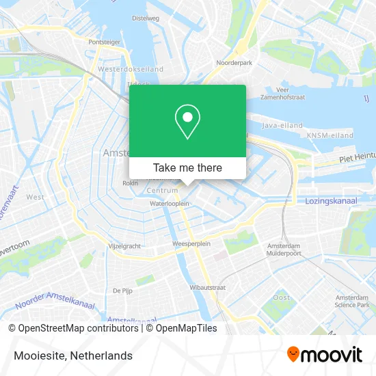 Mooiesite map