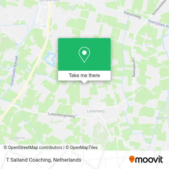 T Salland Coaching map