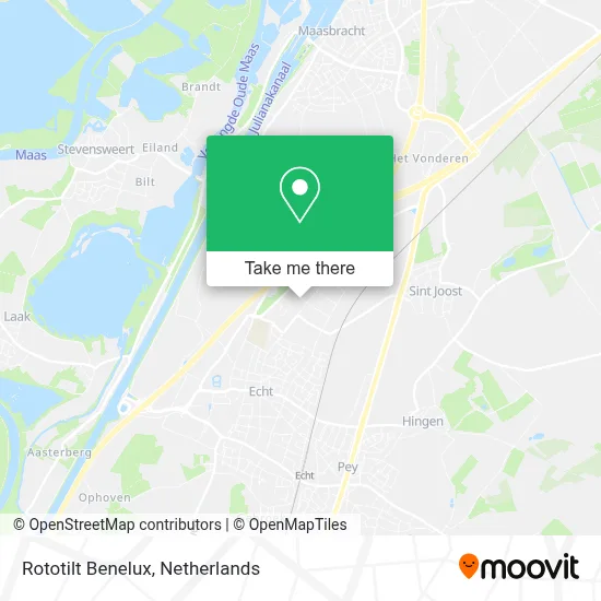 Rototilt Benelux map