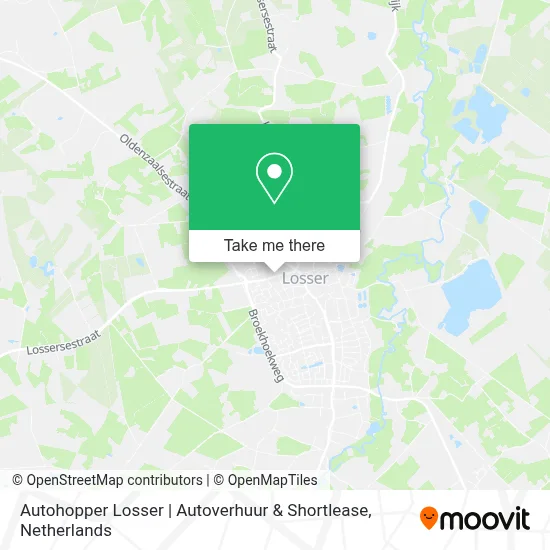 Autohopper Losser | Autoverhuur & Shortlease Karte