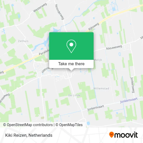 Kiki Reizen map
