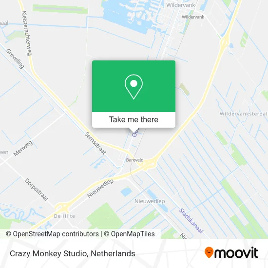 Crazy Monkey Studio Karte