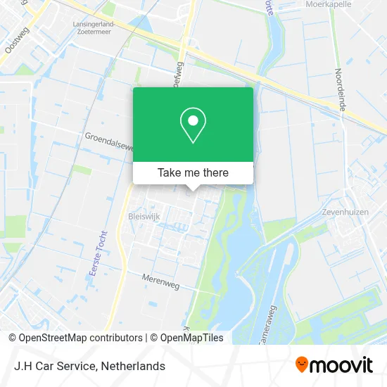 J.H Car Service map