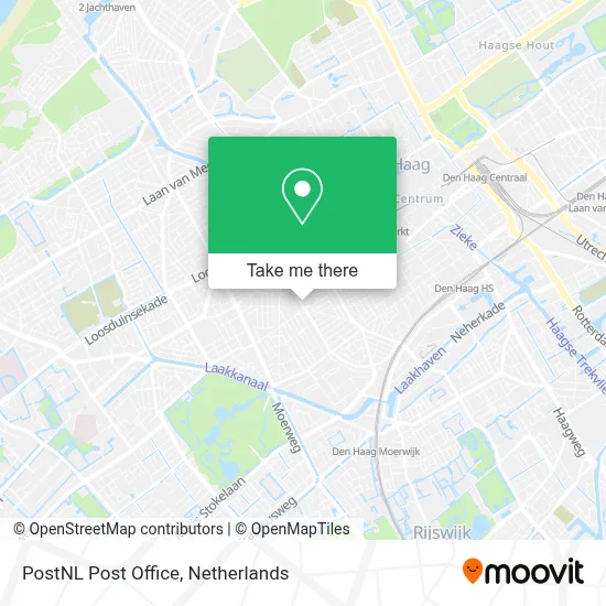 Postnl Postkantoor map