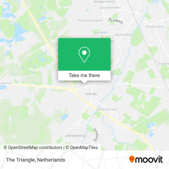 De Triangel map