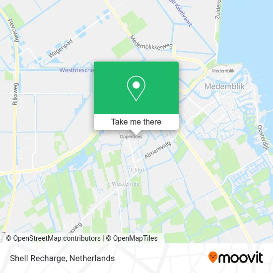 Shell Recharge map