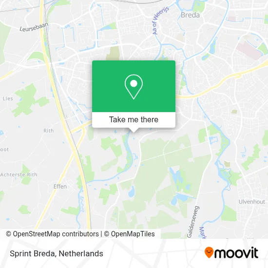 Sprint Breda map