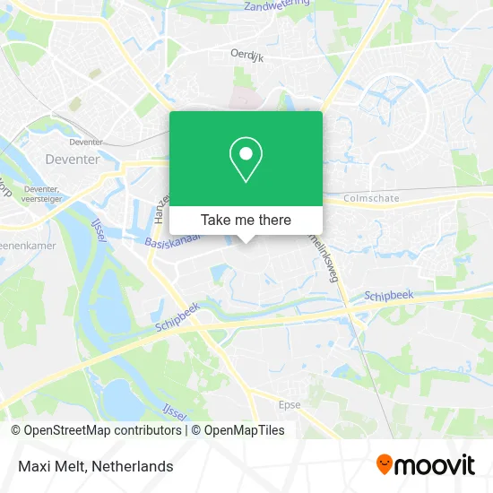 Maxi Melt map