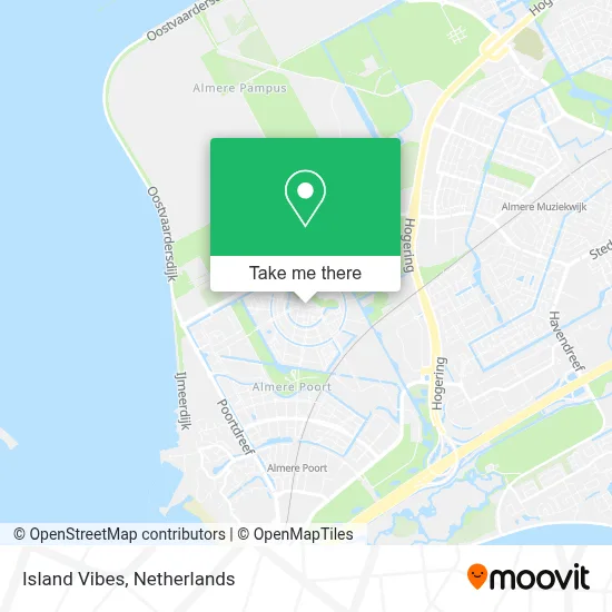Island Vibes map