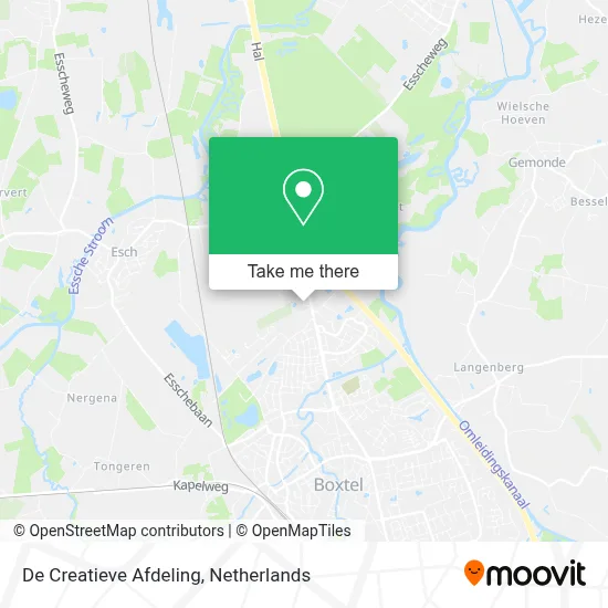 De Creatieve Afdeling map
