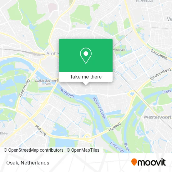 Osak map