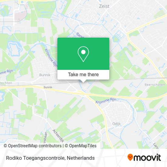 Rodiko Toegangscontrole map