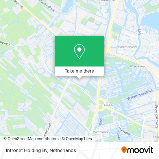 Intronet Holding Bv map
