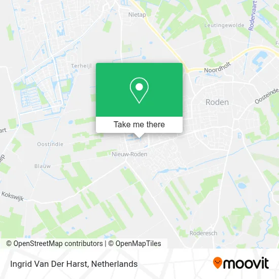 Ingrid Van Der Harst map