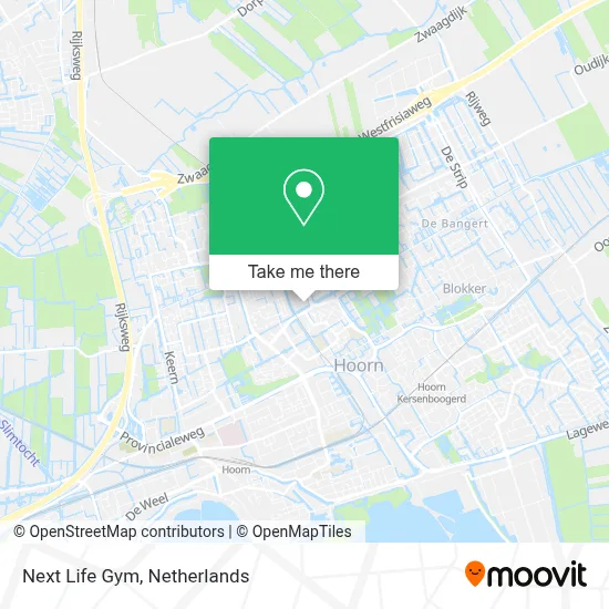 Next Life Gym map