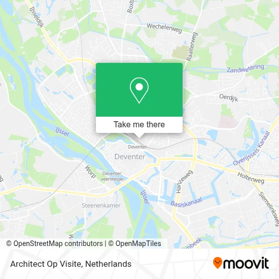 Architect Op Visite map