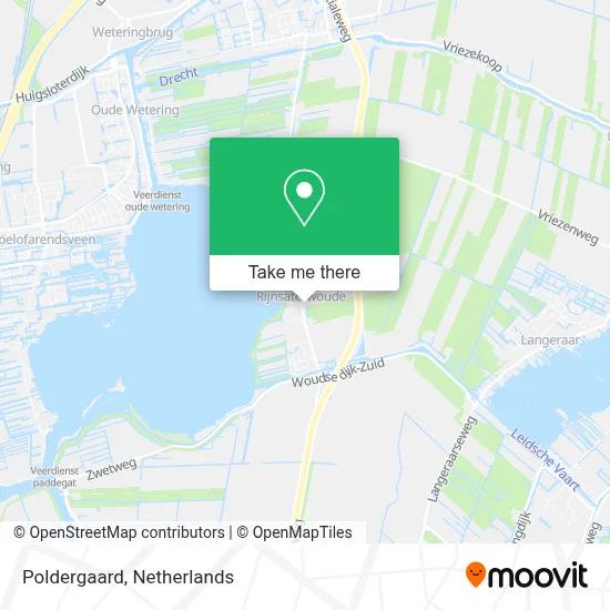 Poldergaard map