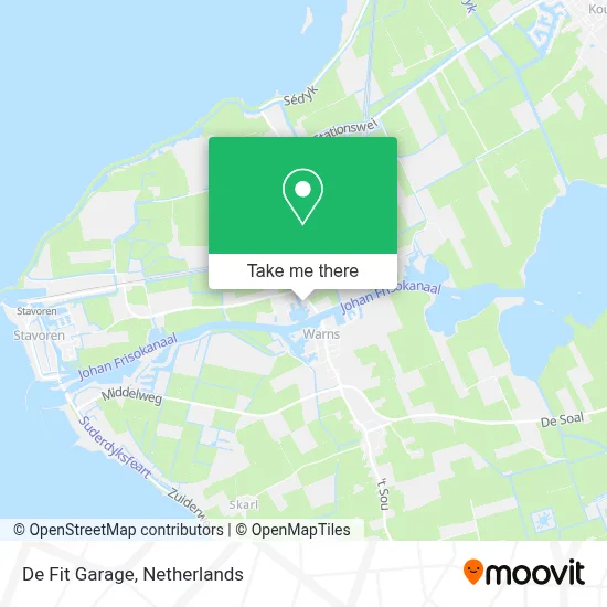De Fit Garage map