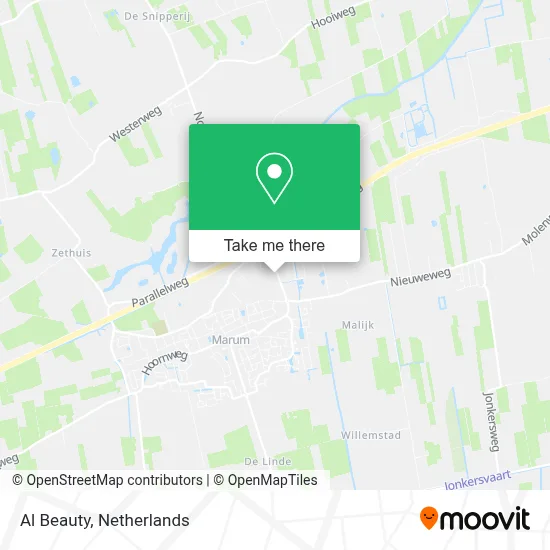 Al Beauty map