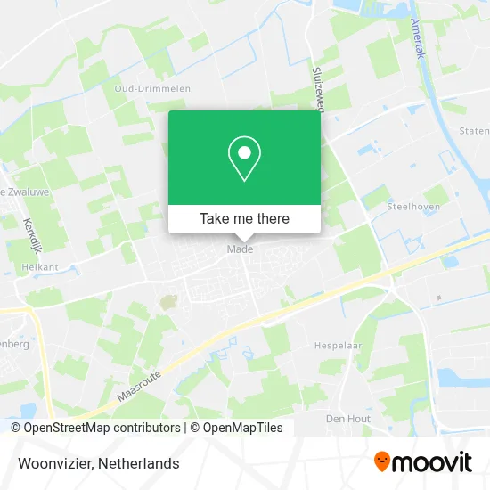 Woonvizier map