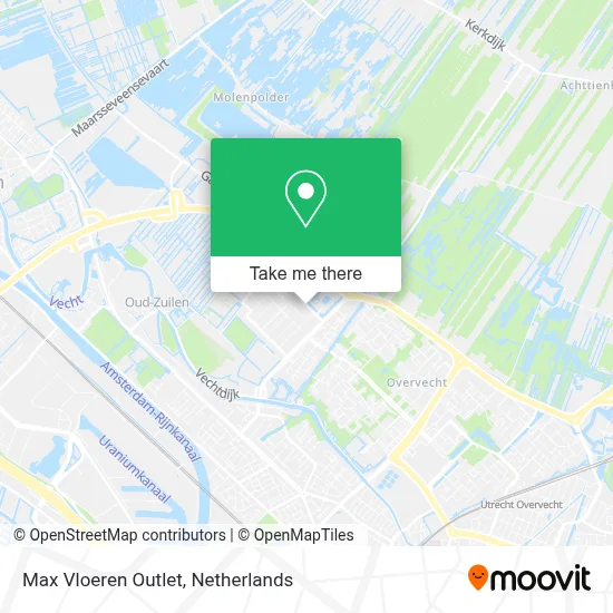 Max Vloeren Outlet map