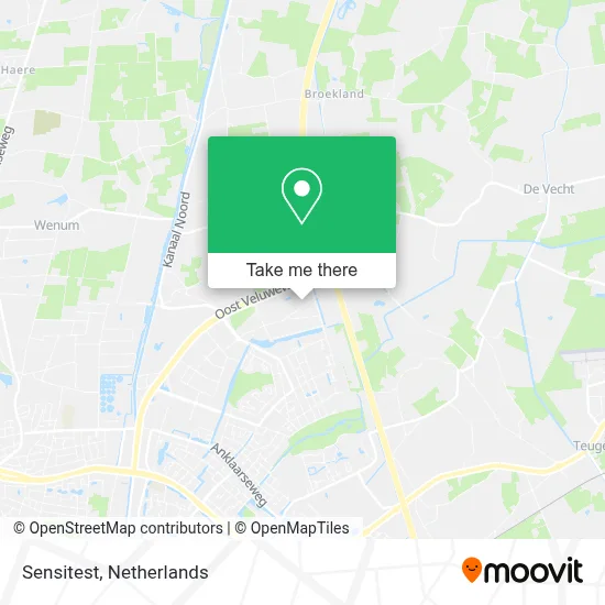 Sensitest map