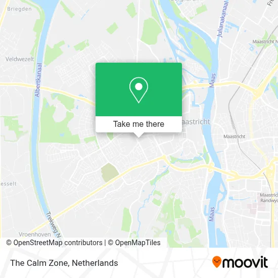 The Calm Zone map